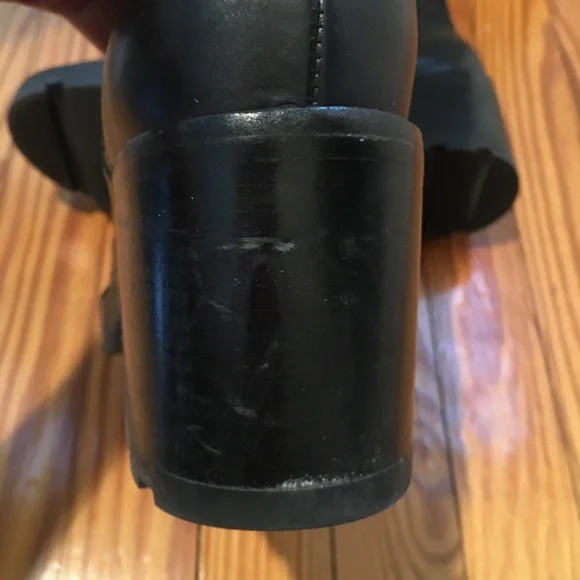 Host Pick: MARC FISHER Ltd. Wanya Combat Boots -10M - Picture 6 of 8